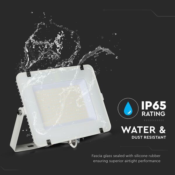 LED Προβολέας 150W V-TAC PRO Samsung Chip Λευκός 100° 18000lm Αδιάβροχος IP65 Ψυχρό Λευκό 6400K – 775