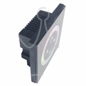 LED RGB Controller Dimmer Μαύρο Τοίχου Αφής 144W/288W Globostar – 77409