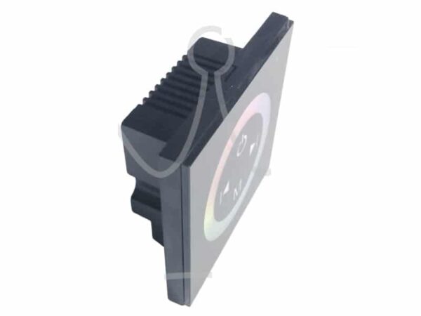 LED RGB Controller Dimmer Μαύρο Τοίχου Αφής 144W/288W Globostar – 77409