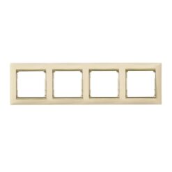 ΠΛΑΙΣΙΟ 4Θ. ΟΡ. ΚΡΕΜ/ΧΡΥΣΟ LEGRAND VALENA – 774154