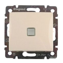 ΔΙΑΚΟΠΤΗΣ ΦΩΤΕΙΝΟΣ Α/Ρ ΚΡΕΜ LEGRAND VALENA – 774326