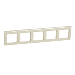 ΠΛΑΙΣΙΟ 5 ΘΕΣ. ΟΡΙΖ. ΚΡΕΜ LEGRAND VALENA – 774355