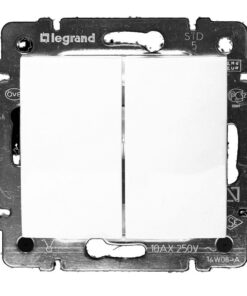 ΔΙΑΚΟΠΤΗΣ ΔΙΠΛΟΣ Α/Ρ ΛΕΥΚΟΣ LEGRAND VALENA – 774408