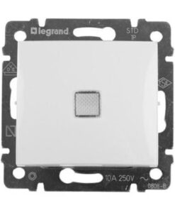 ΔΙΑΚΟΠΤΗΣ ΑΠΛΟΣ ΦΩΤΕΙΝΟΣ ΛΕΥΚΟΣ LEGRAND VALENA – 774410