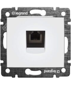 ΠΡΙΖΑ ΤΗΛΕΦΩΝΟΥ RJ11 1 ΕΞ. ΛΕΥΚΗ LEGRAND VALENA – 774438