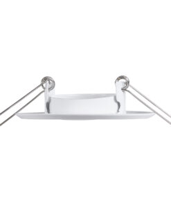 GloboStar® DELTA 77800 Χωνευτό Κινούμενο Στρόγγυλο Σποτ Οροφής για Λάμπα MR11 με Βάση GU5.3 ή GU10 – IP20 – Μεταλλικό – Φ70 x Υ21mm – Λευκό – 5 Χρόνια Εγγύηση