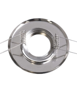 GloboStar® DELTA 77802 Χωνευτό Κινούμενο Στρόγγυλο Σποτ Οροφής για Λάμπα MR11 με Βάση GU5.3 ή GU10 – IP20 – Μεταλλικό – Φ70 x Υ21mm – Νίκελ Ματ – 5 Χρόνια Εγγύηση