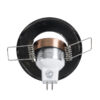 GloboStar® DELTA 77805 Χωνευτό Κινούμενο Στρόγγυλο Σποτ Οροφής για Λάμπα MR11 με Βάση GU5.3 ή GU10 – IP20 – Μεταλλικό – Φ70 x Υ21mm – Χάλκινο – 5 Χρόνια Εγγύηση