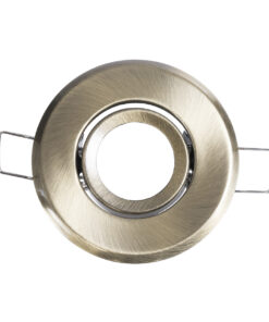 GloboStar® DELTA 77806 Χωνευτό Κινούμενο Στρόγγυλο Σποτ Οροφής για Λάμπα MR11 με Βάση GU5.3 ή GU10 – IP20 – Μεταλλικό – Φ70 x Υ21mm – Μπρούτζινο – 5 Χρόνια Εγγύηση