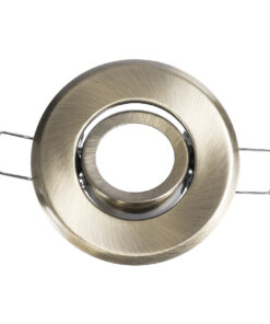 GloboStar® DELTA 77806 Χωνευτό Κινούμενο Στρόγγυλο Σποτ Οροφής για Λάμπα MR11 με Βάση GU5.3 ή GU10 – IP20 – Μεταλλικό – Φ70 x Υ21mm – Μπρούτζινο – 5 Χρόνια Εγγύηση