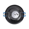 GloboStar® DELTA 77812 Χωνευτό Στρόγγυλο Σποτ Οροφής για Λάμπα MR16 με Βάση GU5.3 ή GU10 – IP20 – Μεταλλικό – Φ83 x Υ31mm – Χάλκινο – 5 Χρόνια Εγγύηση