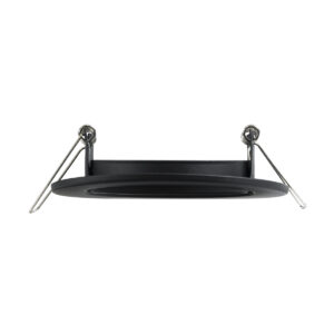 GloboStar® DELTA 77815 Χωνευτό Κινούμενο Στρόγγυλο Σποτ Οροφής για Λάμπα MR16 με Βάση GU5.3 ή GU10 – IP20 – Μεταλλικό – Φ92 x Υ28mm- Μαύρο – 5 Χρόνια Εγγύηση