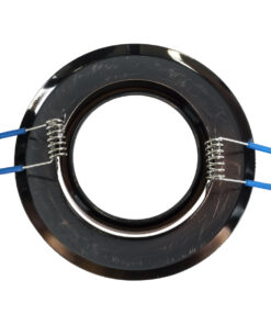 GloboStar® DELTA 77819 Χωνευτό Κινούμενο Στρόγγυλο Σποτ Οροφής για Λάμπα MR16 με Βάση GU5.3 ή GU10 – IP20 – Μεταλλικό – Φ92 x Υ28mm – Χάλκινο – 5 Χρόνια Εγγύηση