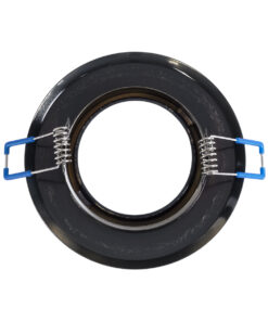 GloboStar® DELTA 77820 Χωνευτό Κινούμενο Στρόγγυλο Σποτ Οροφής για Λάμπα MR16 με Βάση GU5.3 ή GU10 – IP20 – Μεταλλικό – Φ92 x Υ28mm – Μπρούτζινο – 5 Χρόνια Εγγύηση