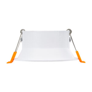 GloboStar® ALPHA 77830 Χωνευτό Κινούμενο Στρόγγυλο Σποτ Οροφής για Λάμπα MR16/GU10 – IP20 – Χυτό Αλουμίνιο – Φ9.4 x Υ4.2cm – Λευκό – 5 Χρόνια Εγγύηση
