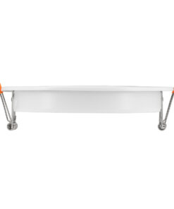 GloboStar® VITA 77850 Χωνευτό Κινούμενο Στρογγυλό Σποτ Οροφής για Λάμπα AR111 – IP20 – Χυτό Αλουμίνιο – Φ17 x Υ4.5cm – Λευκό – 5 Χρόνια Εγγύηση