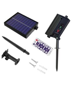 Ηλιακό Αδιάβροχο Φωτιστικό Γιρλάντα 12m με 10 Λάμπες V-TAC IP44 Θερμό Λευκό 3000K με Τηλεχειριστήριο – 7804