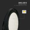 LED Καμπάνα Μαύρη 200W V-TAC 110° 20400lm IP65 Φυσικό Λευκό 4000K – 7812