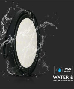 LED Καμπάνα Μαύρη 200W V-TAC 110° 20400lm IP65 Φυσικό Λευκό 4000K – 7812