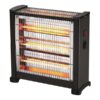 ΘΕΡΜΑΣΤΡΑ ΧΑΛΑΖΙΑ 2800W ΜΑΥΡΗ 3FACE ΜΕ ΘΕΡΜΟΣΤΑΤΗ EUROLAMP – 147-29156