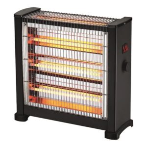 ΘΕΡΜΑΣΤΡΑ ΧΑΛΑΖΙΑ 2800W ΜΑΥΡΗ 3FACE ΜΕ ΘΕΡΜΟΣΤΑΤΗ EUROLAMP – 147-29156