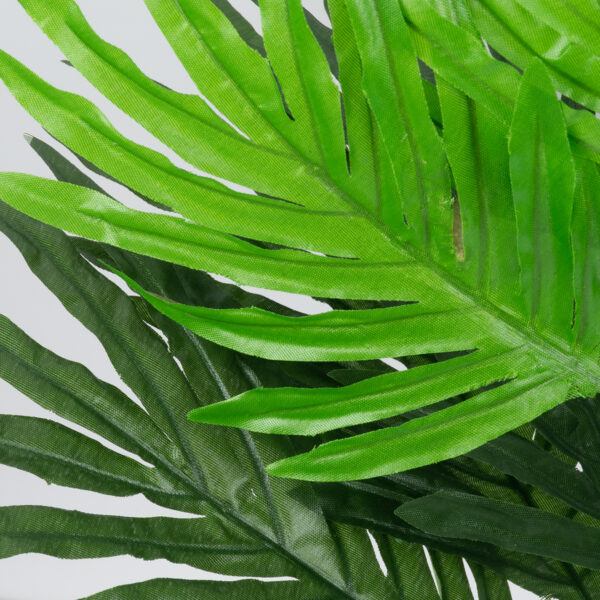 GloboStar® SMALL PALM 78263 Τεχνητό Φυτό Φοίνικας Μικρός – Μπουκέτο Διακοσμητικών Φυτών – Κλαδιών με Φύλλωμα Πράσινο Υ50cm