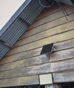 LED ηλιακός προβολέας 20W ψυχρό λευκό 6400K με μαύρο σώμα και χειριστήριο V-TAC – 7827