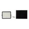 LED ηλιακός προβολέας 20W ψυχρό λευκό 6400K με μαύρο σώμα και χειριστήριο V-TAC – 7827