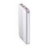 Power Bank 10000mAh και 2 Θύρες Type-C/Micro USB και 2 Θύρες USB Λευκό V-TAC – 7832