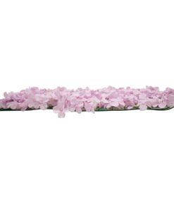 GloboStar® 78320 Συνθετικό Πάνελ Φυλλωσιάς – Κάθετος Κήπος Ορτανσία Λιλά Μ60 x Υ40 x Π5cm