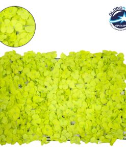 GloboStar® 78324 Συνθετικό Πάνελ Φυλλωσιάς – Κάθετος Κήπος Άγρια Ορτανσία Λαχανί Μ60 x Υ40 x Π5cm