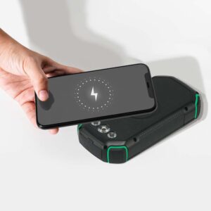 Ηλιακό Power Bank με Ασύρματη Φόρτιση 30000mAh  Μαύρο V-TAC – 7836