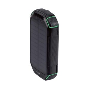 Ηλιακό Power Bank με Ασύρματη Φόρτιση 30000mAh  Μαύρο V-TAC – 7836