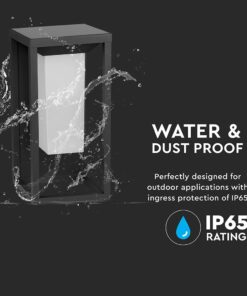 Επιτοίχιο Φωτιστικό LED 2W 3000K Ηλιακό με Aνιχνευτή Φωτός IP65 V-TAC – 784