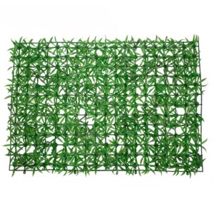 GloboStar® 78403 Συνθετικό Πάνελ Φυλλωσιάς – Κάθετος Κήπος Γρασίδι Μ60 x Υ40 x Π4cm