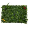 GloboStar® 78409 Συνθετικό Πάνελ Φυλλωσιάς – Κάθετος Κήπος Πυξάρι – Φτέρη – Περεσκία Μ60 x Υ40 x Π7cm