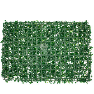 GloboStar® 78415 Artificial – Συνθετικό Τεχνητό Διακοσμητικό Πάνελ Φυλλωσιάς – Κάθετος Κήπος Πυξάρι Πράσινο Μ60 x Υ40 x Π4cm