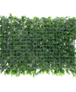 GloboStar® 78426 Artificial – Συνθετικό Τεχνητό Διακοσμητικό Πάνελ Φυλλωσιάς – Κάθετος Κήπος Λέιλαντ – Πράσινο Μ60 x Υ40 x Π9cm