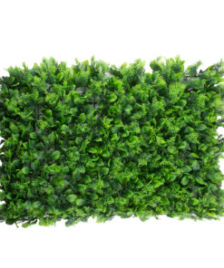 GloboStar® 78426 Artificial – Συνθετικό Τεχνητό Διακοσμητικό Πάνελ Φυλλωσιάς – Κάθετος Κήπος Λέιλαντ – Πράσινο Μ60 x Υ40 x Π9cm