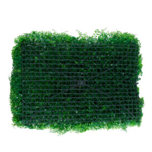 GloboStar® 78435 Artificial – Συνθετικό Τεχνητό Διακοσμητικό Πάνελ Φυλλωσιάς – Κάθετος Κήπος Φύλλα Αγγελικής – Πράσινο Μ60 x Υ50 x Π8cm