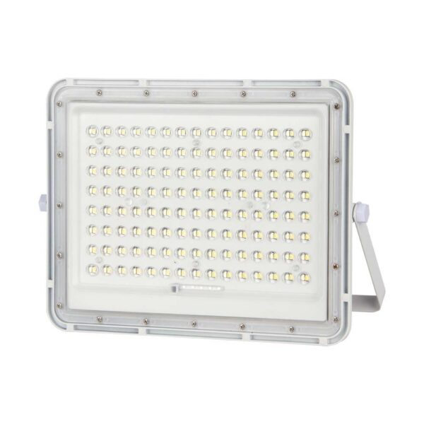 LED Ηλιακός Προβολέας 20W με Τηλεχειριστήριο V-TAC Λευκός IP65 1800lm Φύσικό Λευκό 4000K – 7846