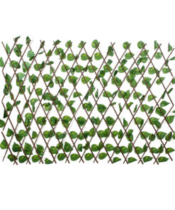 GloboStar® Artificial Garden GOLDEN POTHOS 78496 Πτυσσόμενη Πέργκολα Τεχνητής Φυλλωσιάς – Κάθετος Κήπος Σύνθεση Πόθος Μ110 x Π10 x Υ120cm (min) Μ310 x Π10 x Υ45cm (max)