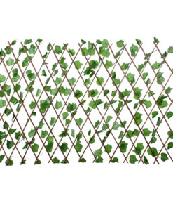 GloboStar® Artificial Garden VINE LEAVES 78499 Πτυσσόμενη Πέργκολα Τεχνητής Φυλλωσιάς – Κάθετος Κήπος Σύνθεση Αμπελόφυλλο Μ110 x Π10 x Υ120cm (min) Μ310 x Π10 x Υ45cm (max)