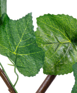 GloboStar® Artificial Garden VINE LEAVES 78499 Πτυσσόμενη Πέργκολα Τεχνητής Φυλλωσιάς – Κάθετος Κήπος Σύνθεση Αμπελόφυλλο Μ110 x Π10 x Υ120cm (min) Μ310 x Π10 x Υ45cm (max)