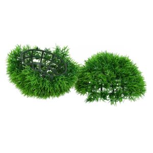 GloboStar® 78507 Συνθετικό Φυτό Θάμνος Γρασίδι Φ18cm