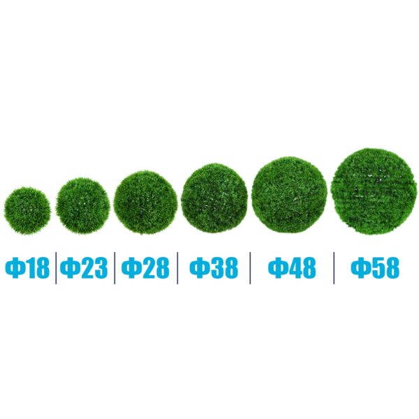 GloboStar® 78512 Συνθετικό Φυτό Θάμνος Γρασίδι Φ58cm