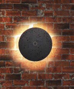 LED απλίκα 12W 3 σε 1 CCT με μαύρο σώμα IP65 dimmable V-TAC – 7853