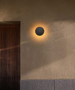 LED απλίκα 12W 3 σε 1 CCT με μαύρο σώμα IP65 dimmable V-TAC – 7853