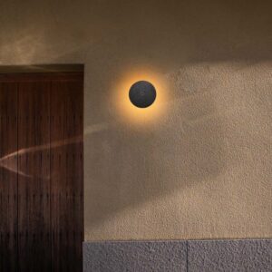 LED απλίκα 12W 3 σε 1 CCT με μαύρο σώμα IP65 dimmable V-TAC – 7853