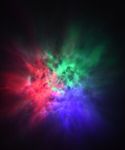 GloboStar® 78595 XL Διακοσμητικό Φωτιστικό Ειδικών Εφέ LASER NIGHT SKY AURORA GALAXY 3D LED 10W AC 230V – Πρίζα Schuko και Ασύρματο Χειριστήριο RF 2.4Ghz Πολύχρωμo RGB Dimmable